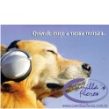 Cartão Importado: Dog Tunes