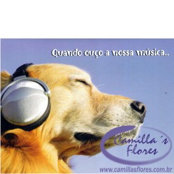 Cartão Importado: Dog Tunes