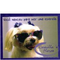 Cartão Importado: Dog With Shades