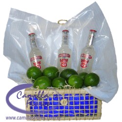 Ampliar: Cesta Vodca e Limão